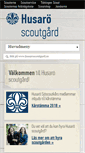 Mobile Screenshot of husaroscoutgard.se